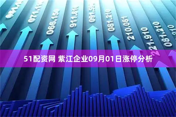 51配资网 紫江企业09月01日涨停分析